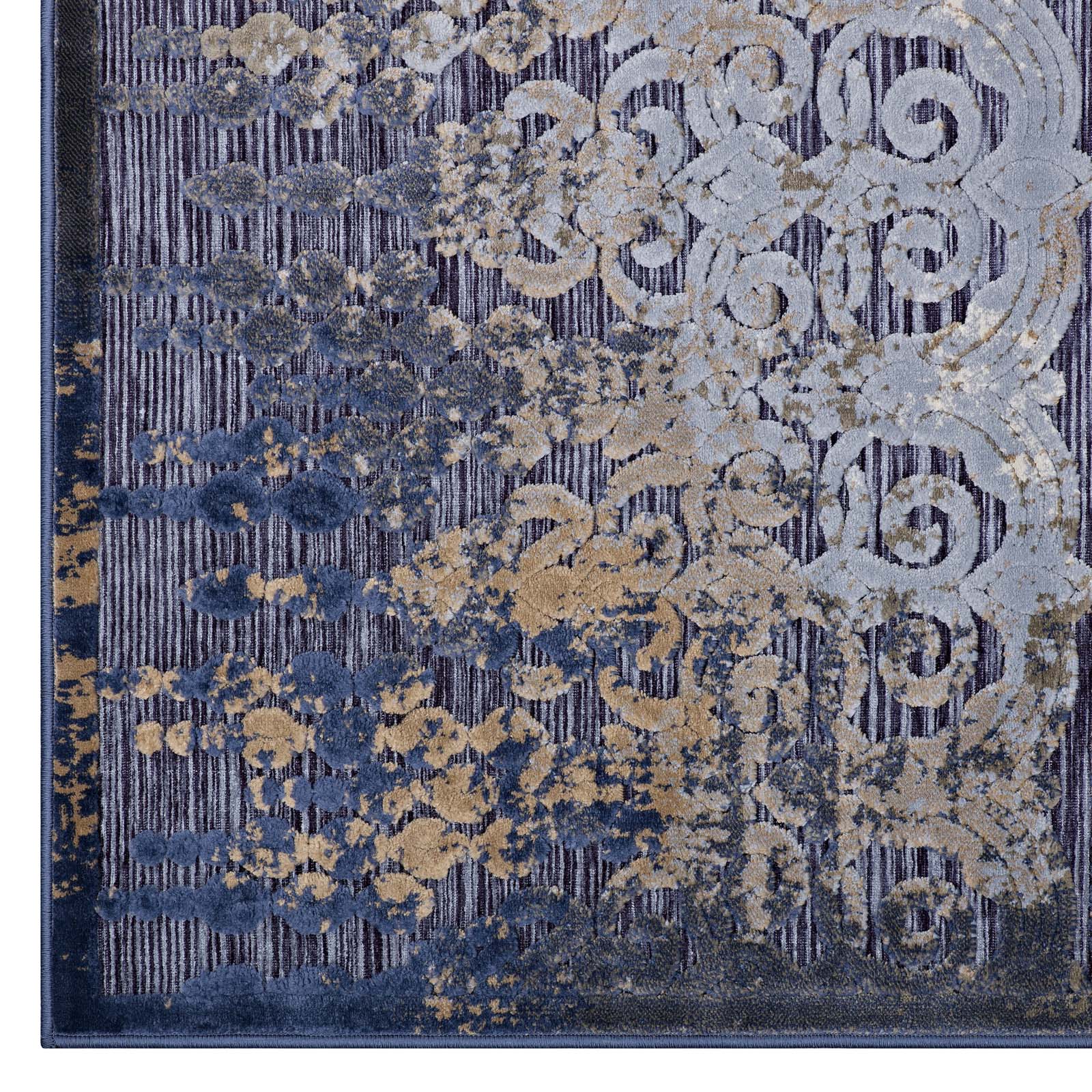 Kalene Distressed Vintage Turkish 8X10 Area Rug by Modway