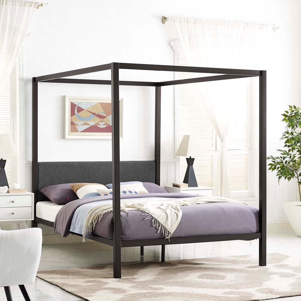 Raina Canopy Queen Bed Frame by Modway