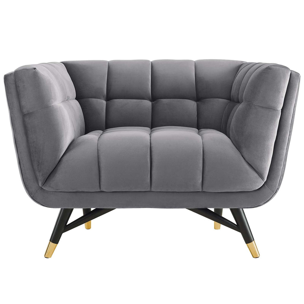 Adept Performance Velvet Armchair by Modway