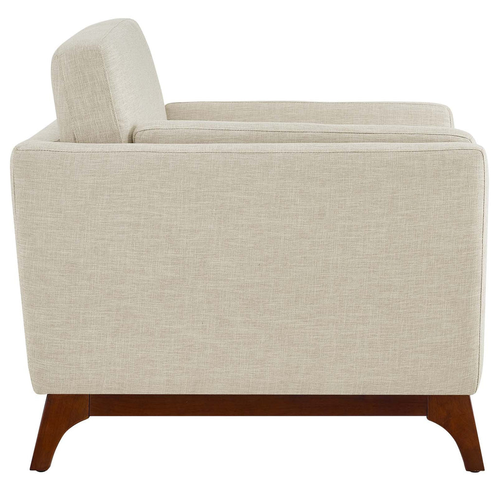 Chance Upholstered Fabric Armchair by Modway