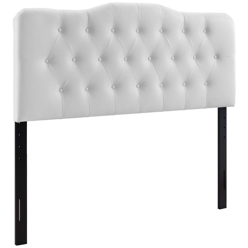 Annabel Upholstered Vinyl Queen Headboard by Modway
