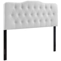 Annabel Upholstered Vinyl Queen Headboard by Modway