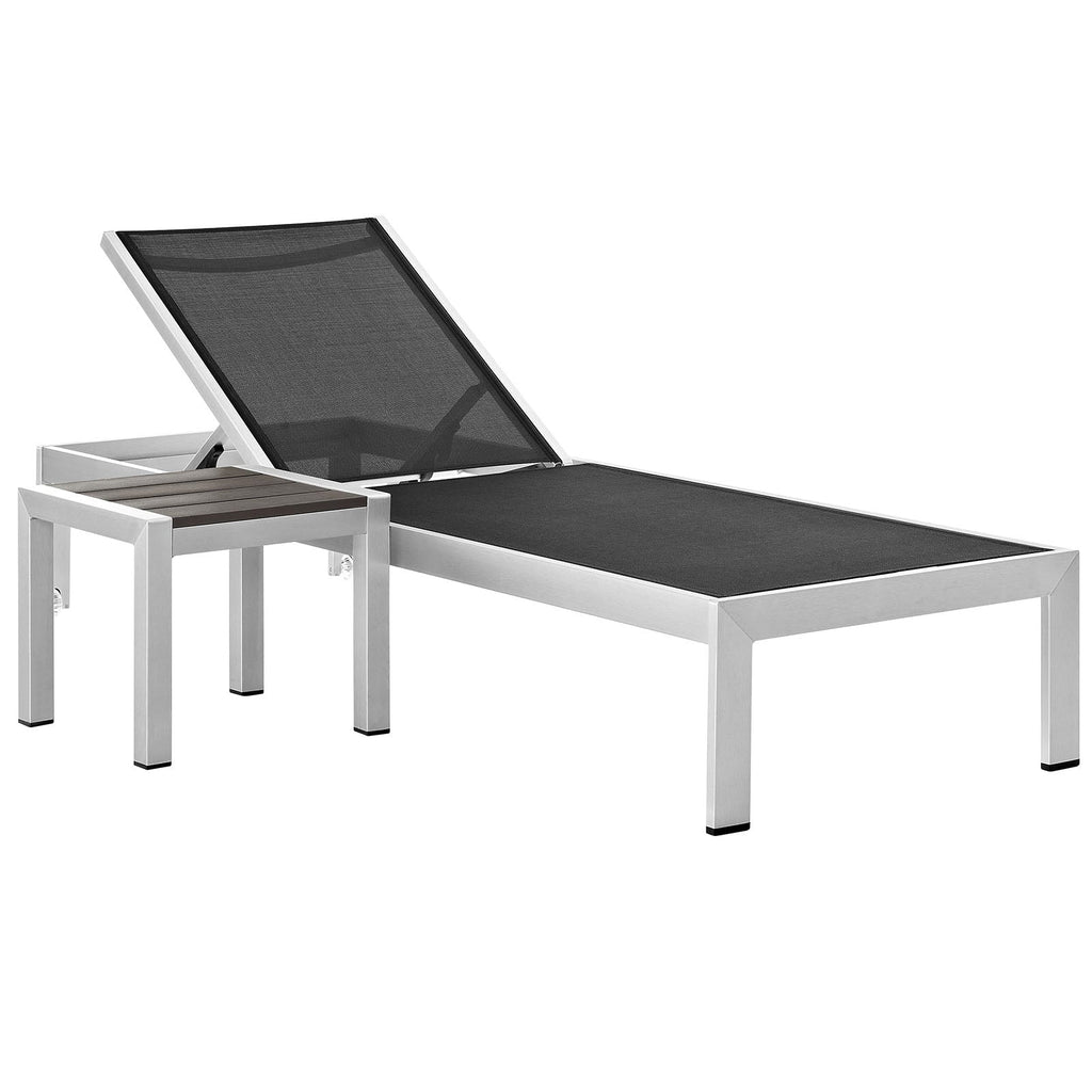 Shore 2 Piece Outdoor Patio Aluminum Set by Modway
