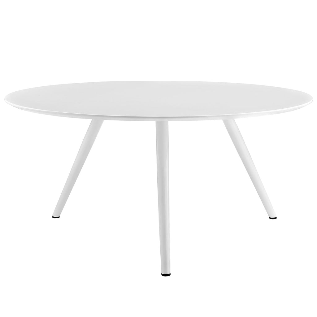 Lippa 60" Round Wood Dining Table with Tripod Base by Modway