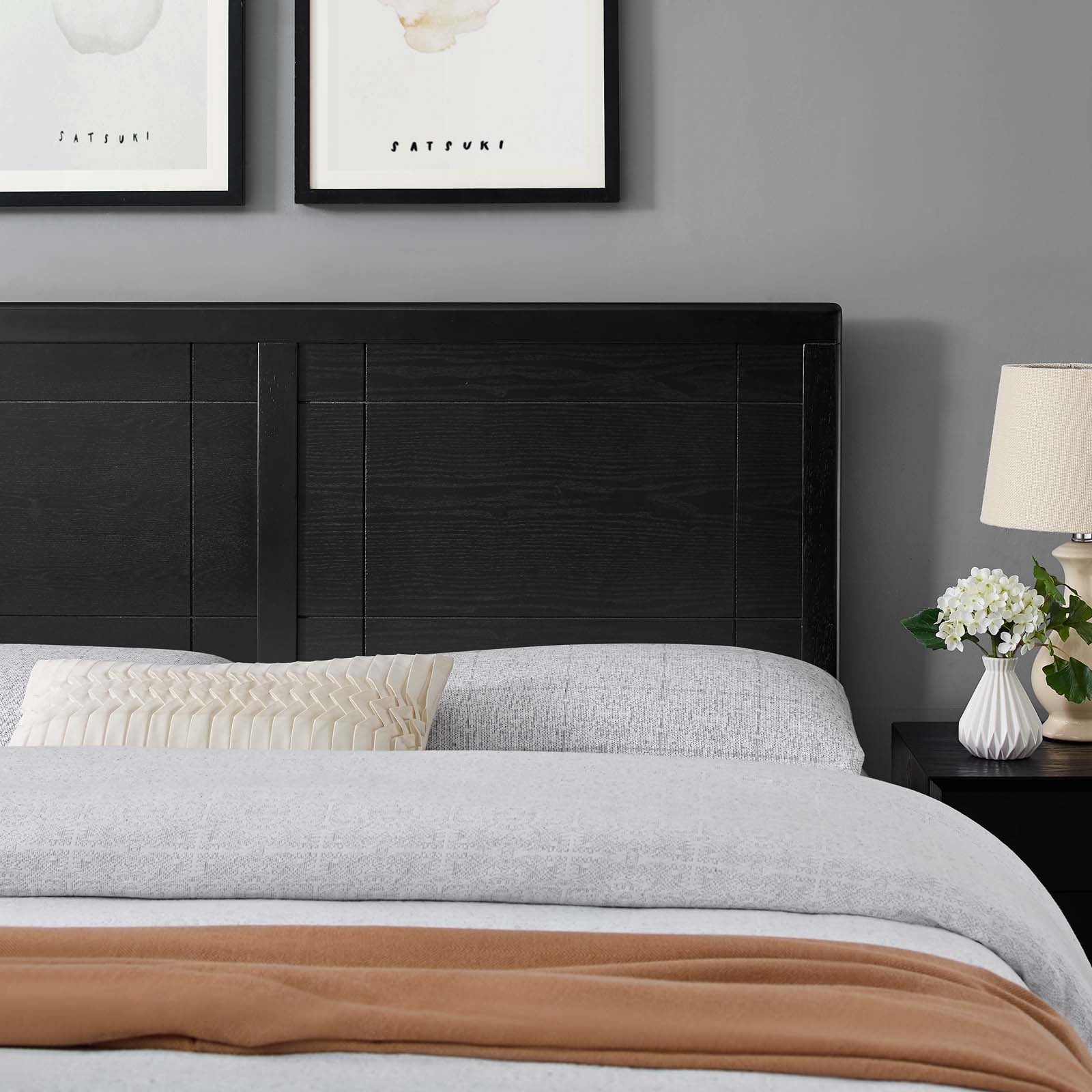 Archie Wood Twin Headboard by Modway