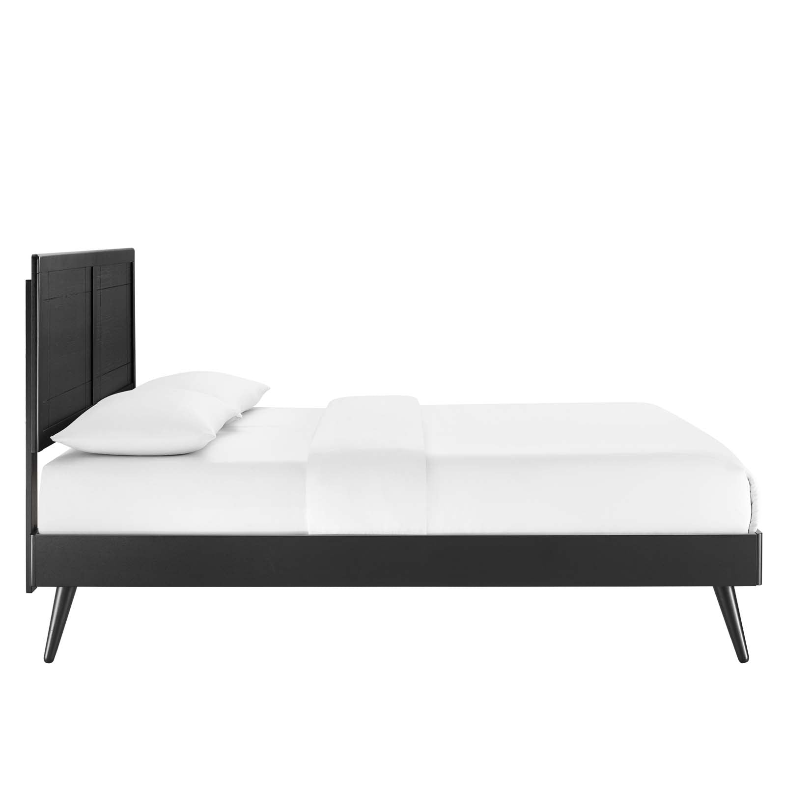 Marlee Wood Queen Platform Bed With Splayed Legs by Modway