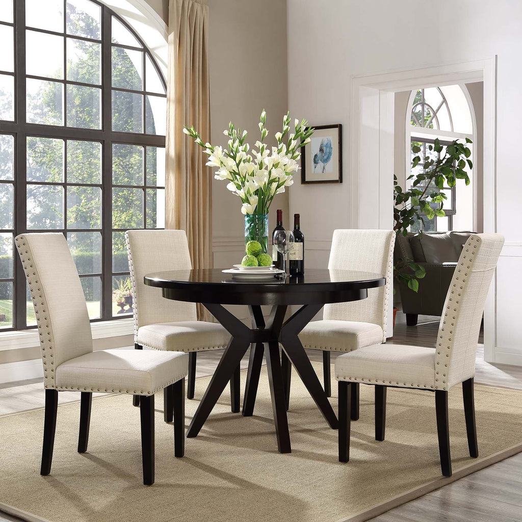 Parcel Fabric Dining Side Chair Set of 4 by Modway