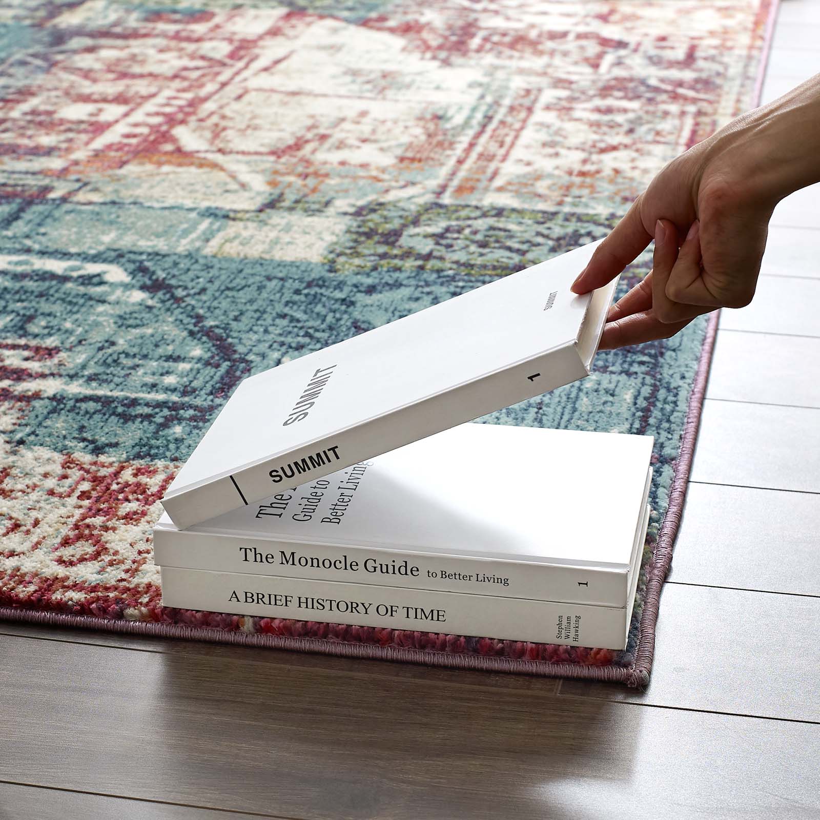 Tribute Elowen Contemporary Modern Vintage Mosaic 8x10 Area Rug by Modway