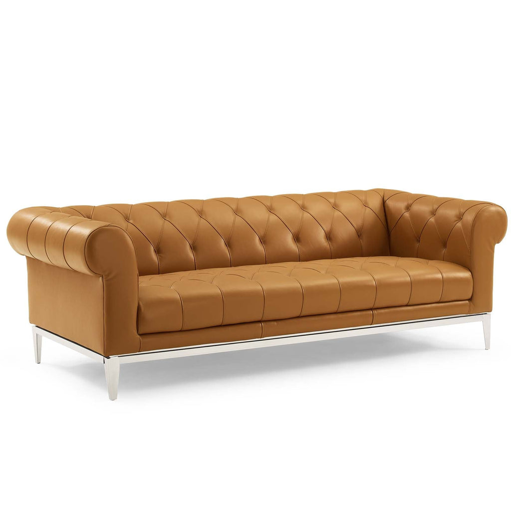 Idyll Tufted Sofa and Armchair Set