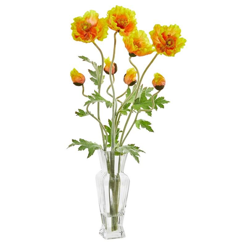 26"  Poppy Artificial Arrangement