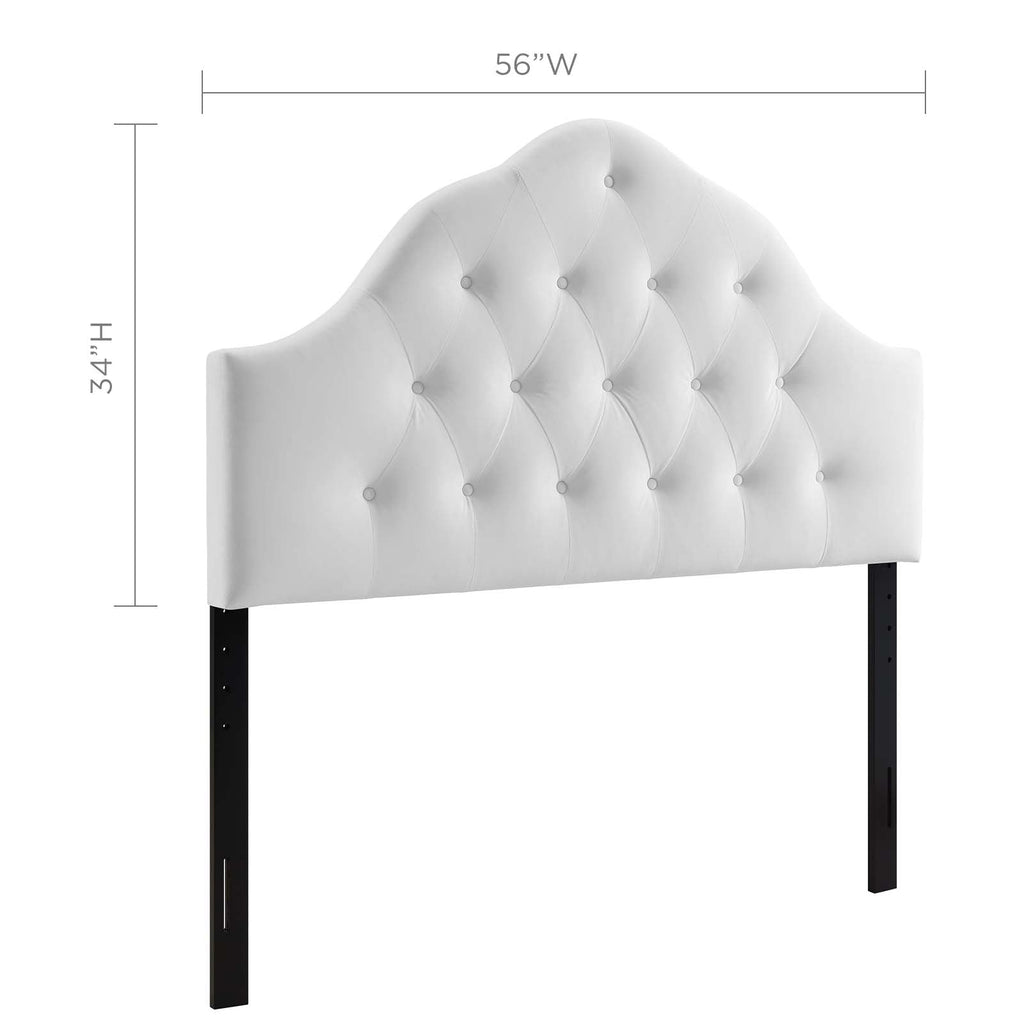 Sovereign Diamond Tufted Performance Velvet Full Headboard by Modway