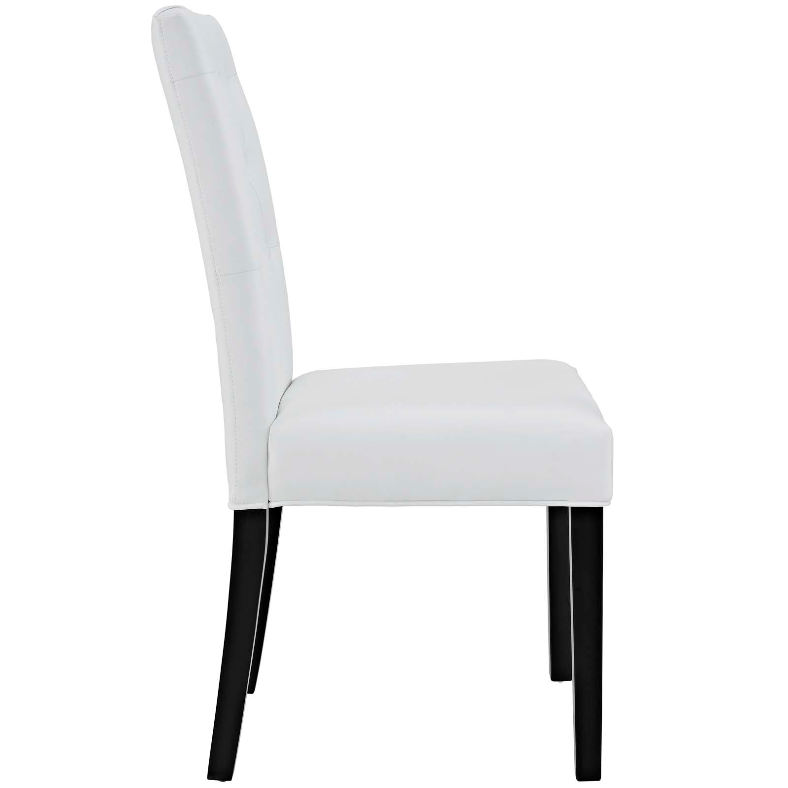 Confer Vinyl Dining Side Chair Set of 4 by Modway