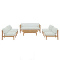 Bayport 6 Piece Outdoor Patio Teak Set by Modway
