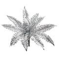 18" Metallic Boston Fern Artificial Plant (Set of 12)
