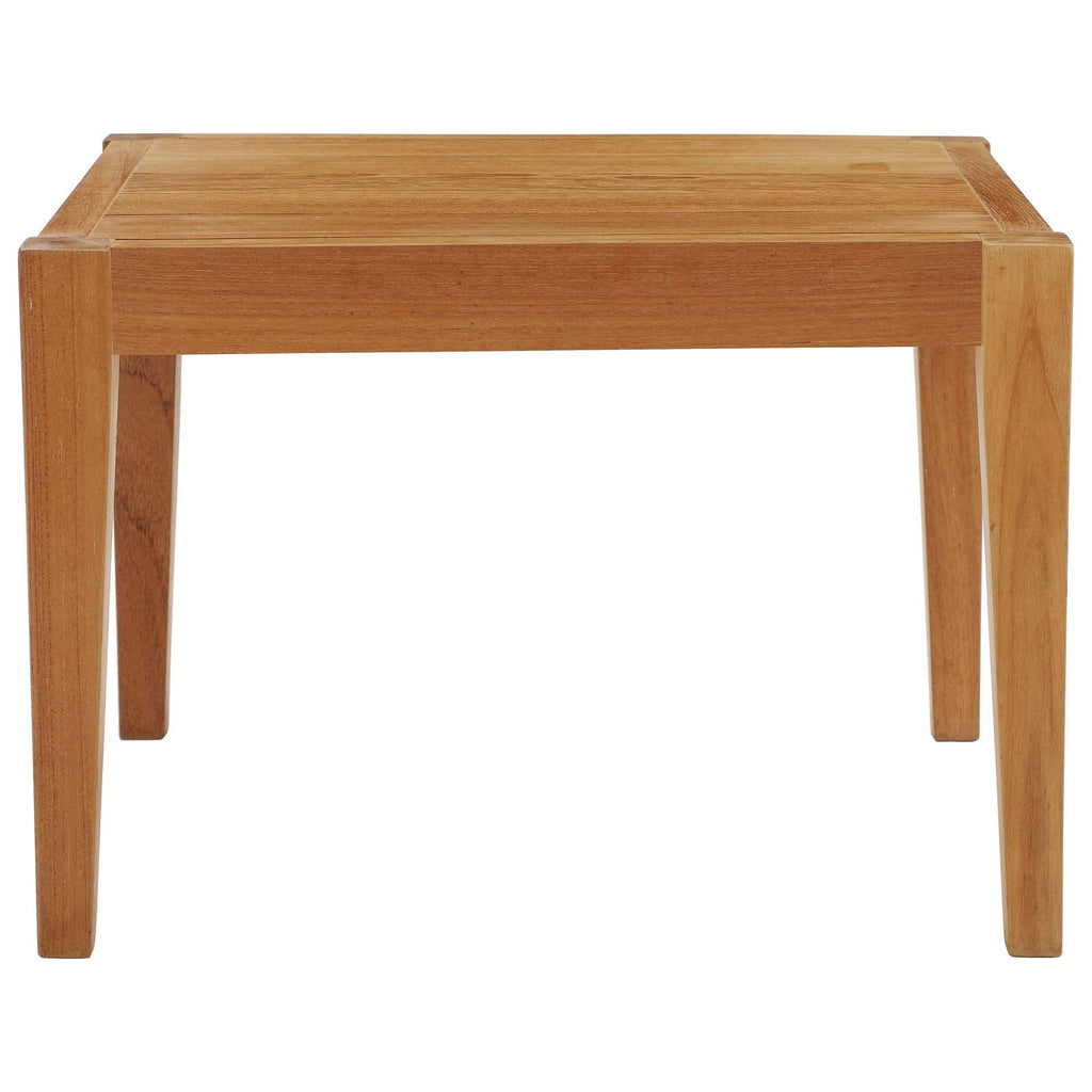 Northlake Outdoor Patio Premium Grade A Teak Wood Side Table by Modway