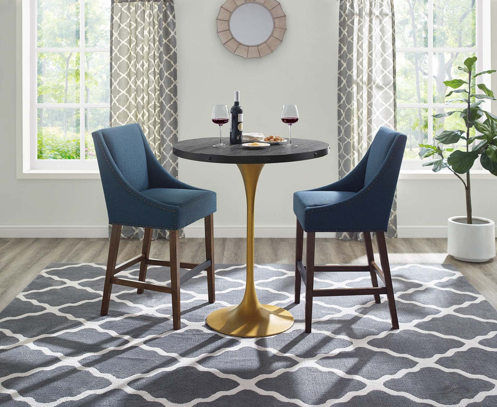 Drive Wood Bar Table by Modway