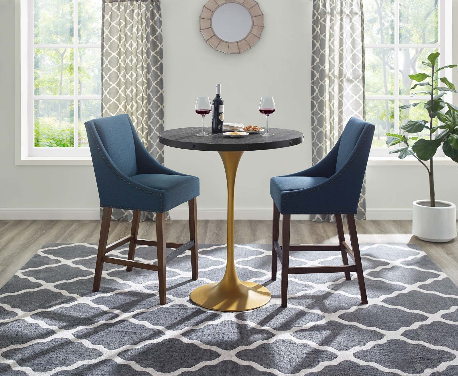 Drive Wood Bar Table by Modway