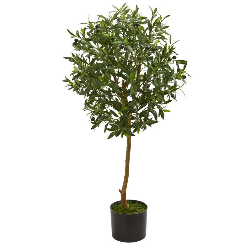 3.5' Olive Artificial Tree 5565 By Nearly Natural