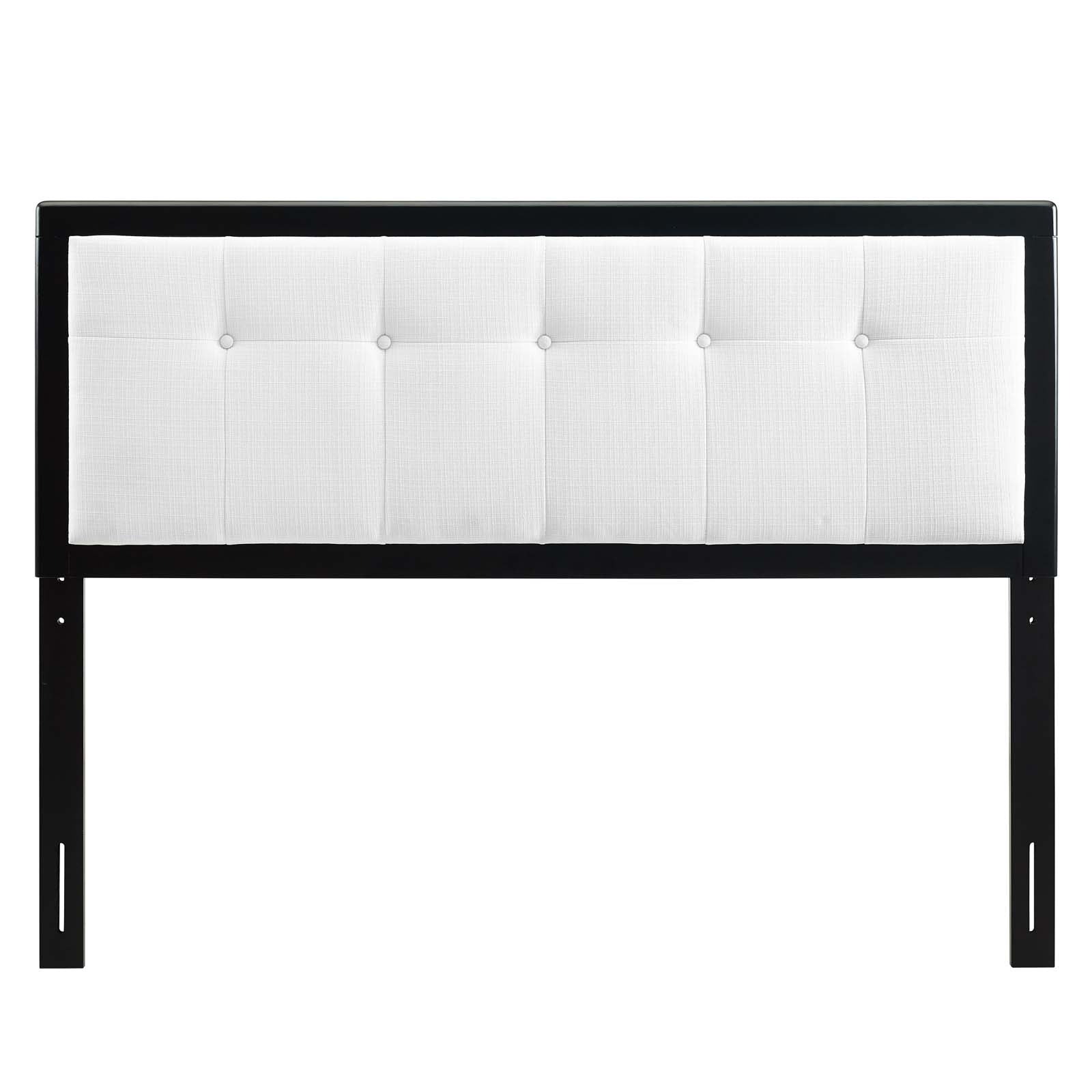 Draper Tufted Fabric and Wood King Headboard by Modway
