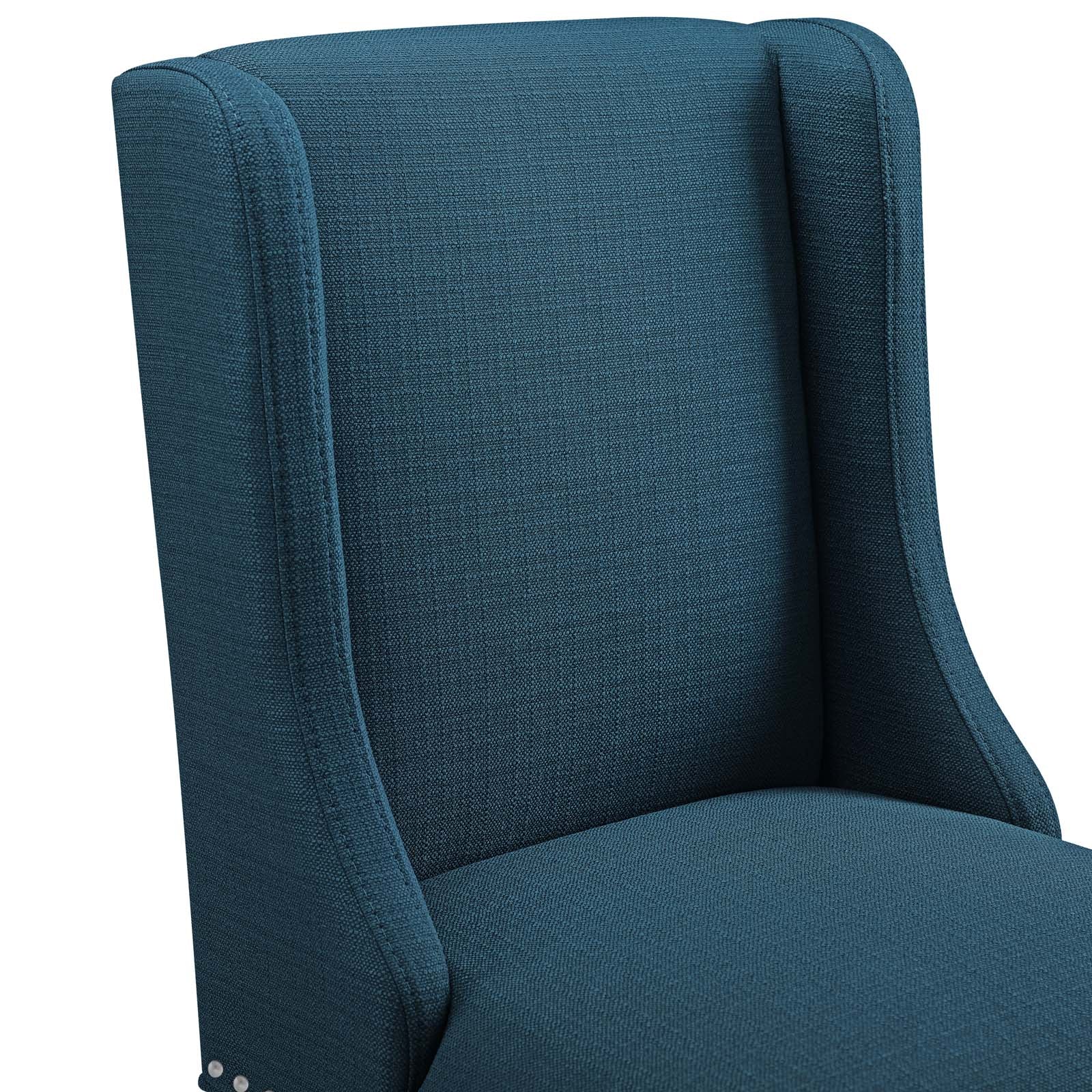 Baron Upholstered Fabric Bar Stool by Modway
