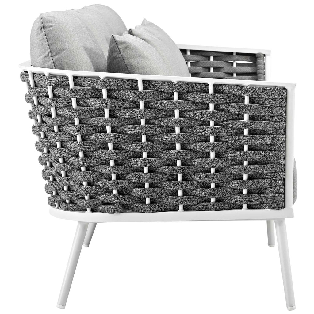 Stance Outdoor Patio Aluminum Sofa by Modway