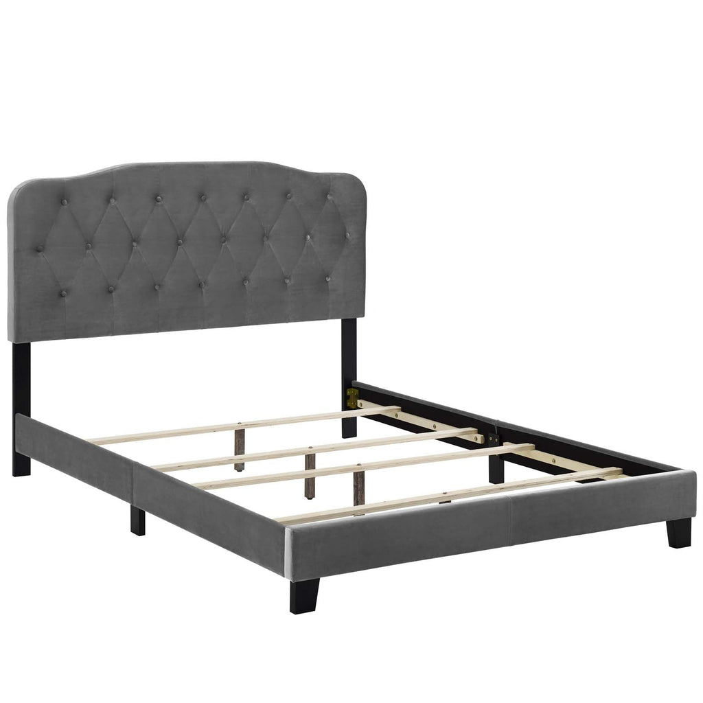 Amelia Performance Velvet Full Bed by Modway