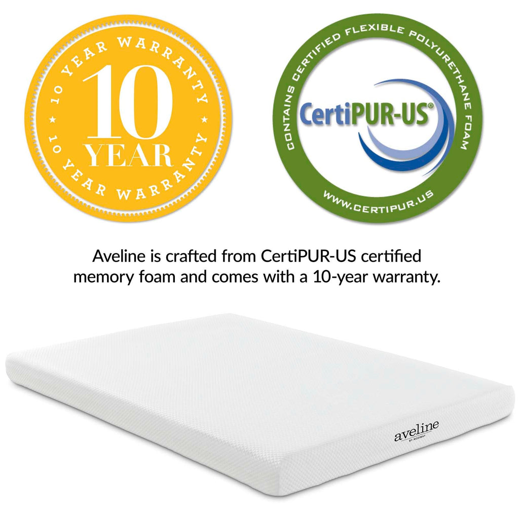 Aveline 6" Queen Mattress by Modway