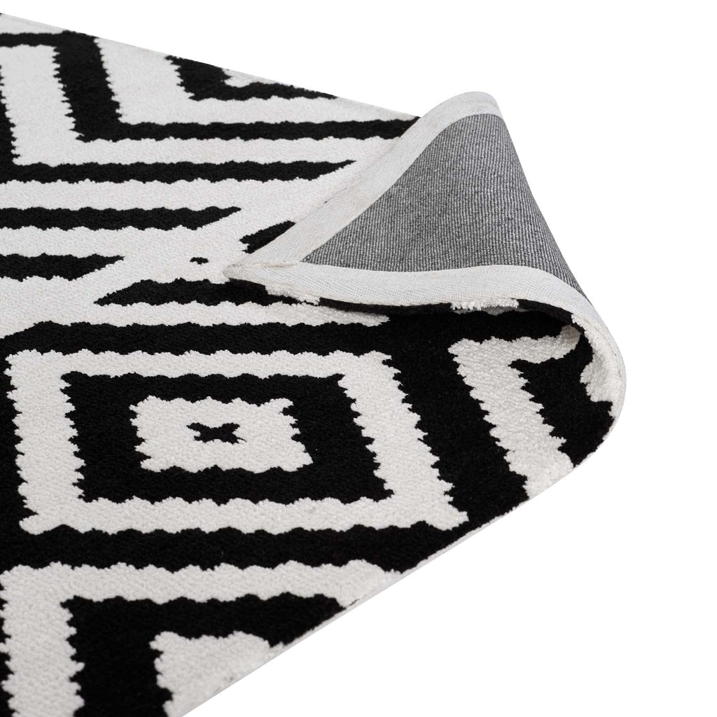 Ailani Geometric Chevron / Diamond 8x10 Area Rug by Modway