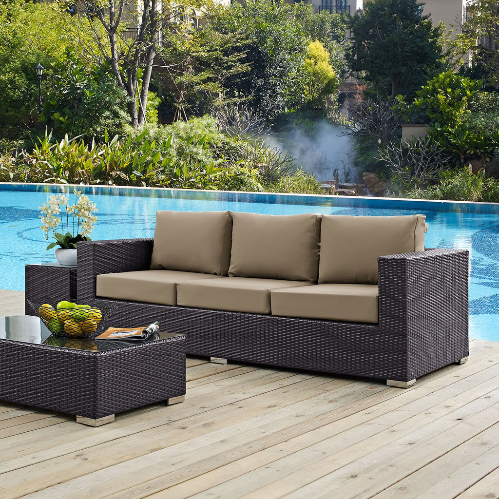 Convene Outdoor Patio Sofa by Modway