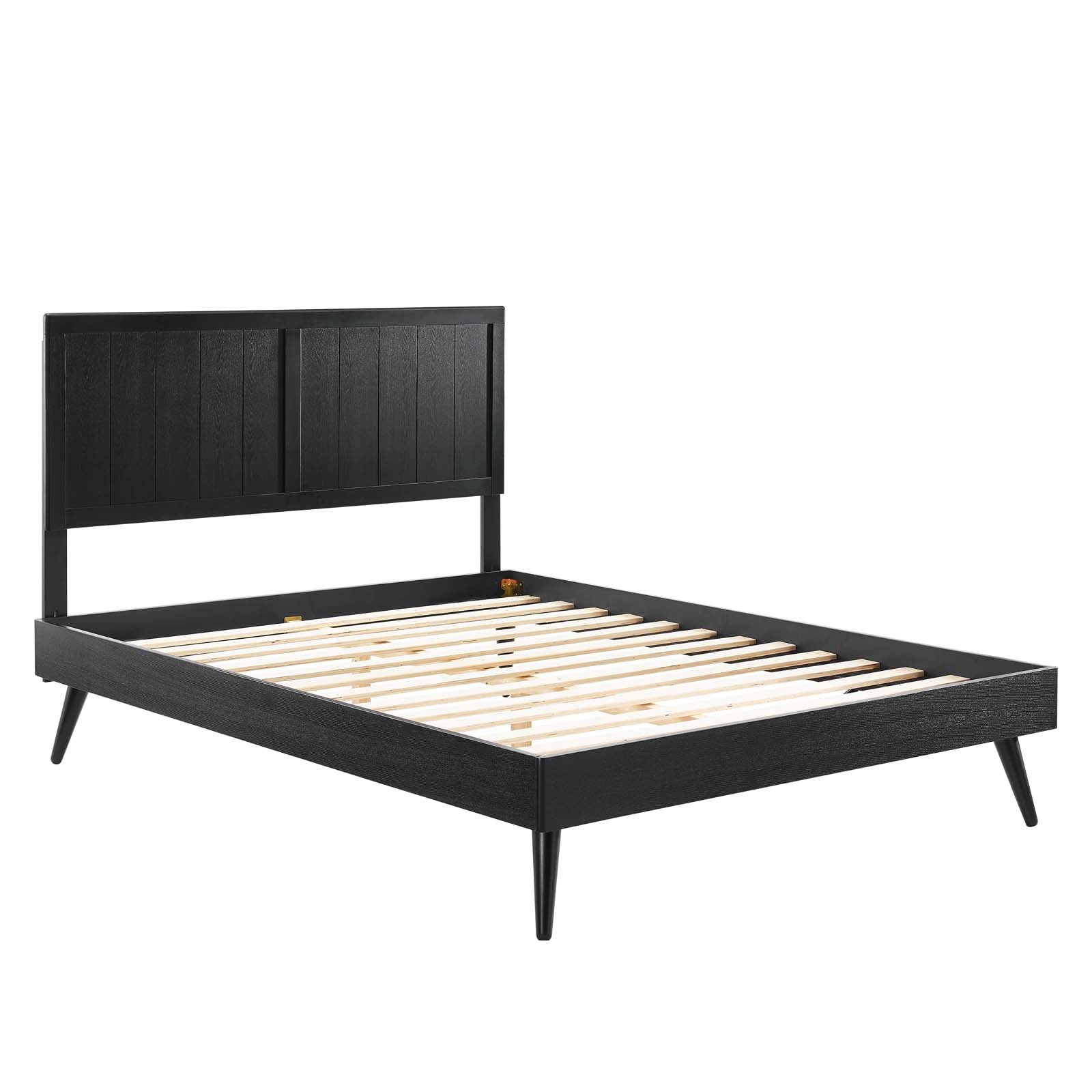 Alana Wood Full Platform Bed With Splayed Legs by Modway