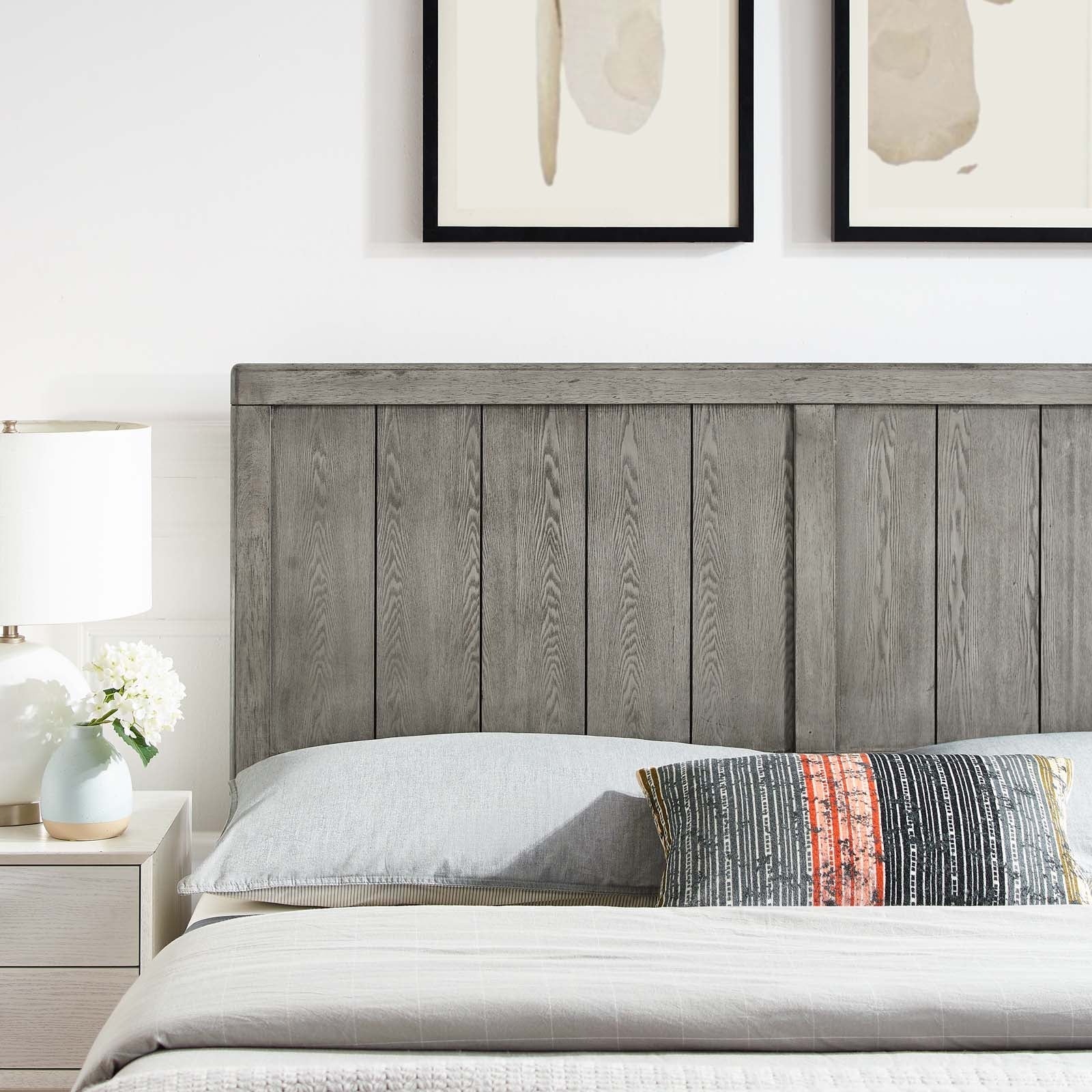 Robbie Wood Queen Headboard by Modway