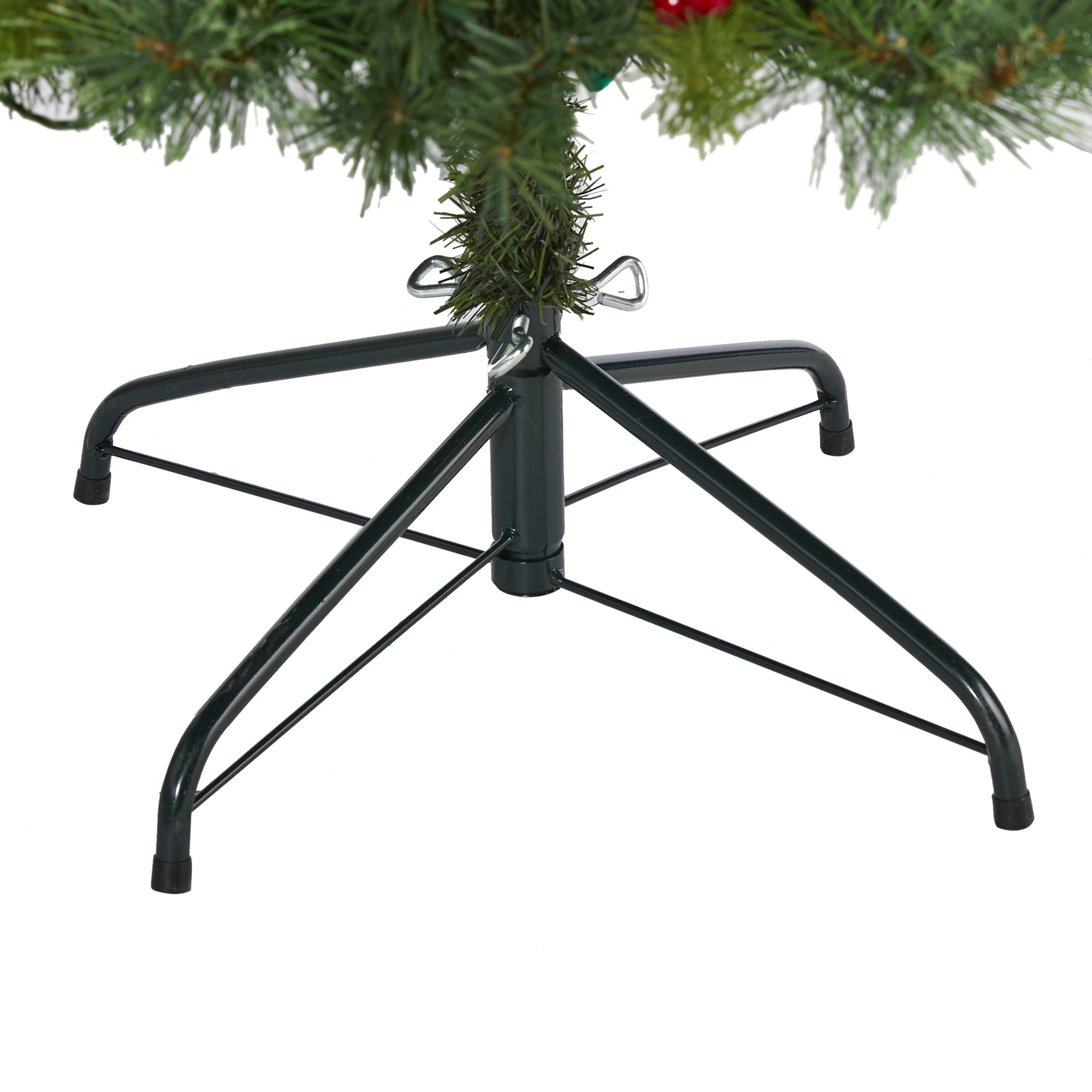 6' Aberdeen Spruce Artificial Christmas Tree w/ 350 Clear LED Lights