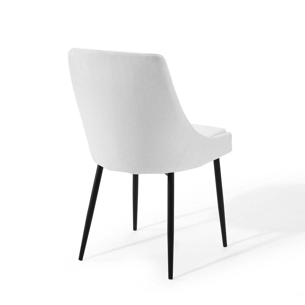 Viscount Upholstered Fabric Dining Chairs Set of 2 by Modway