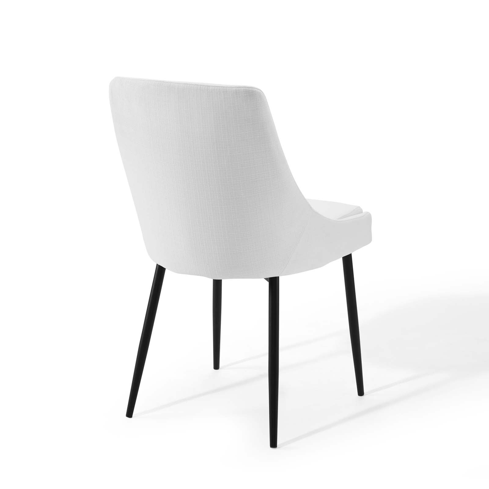 Viscount Upholstered Fabric Dining Chairs Set of 2 by Modway