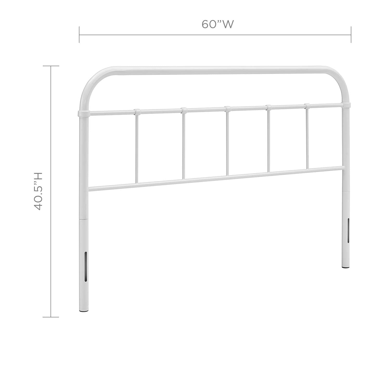 Serena Queen Steel Headboard by Modway