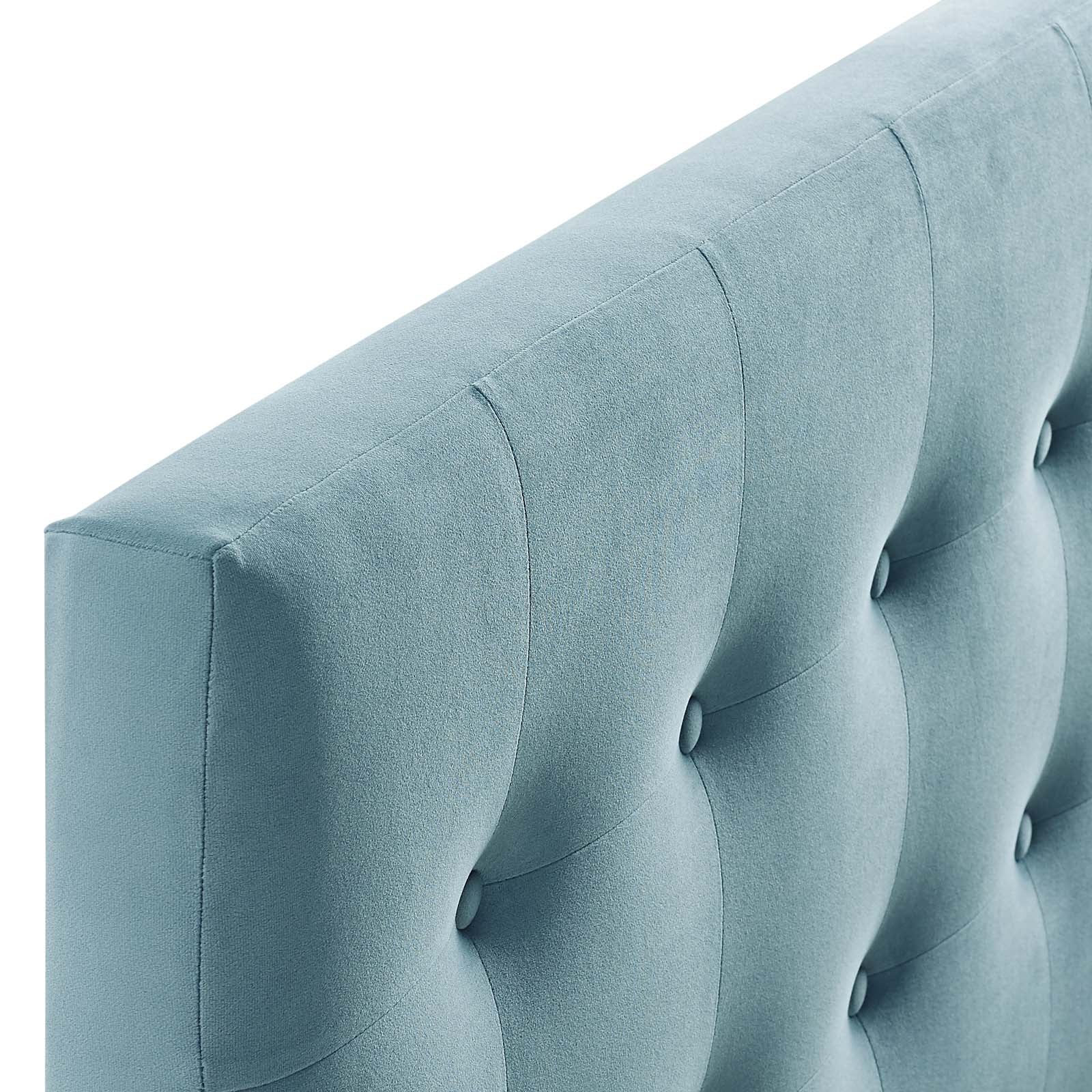 Emily Biscuit Tufted Performance Velvet King Headboard by Modway
