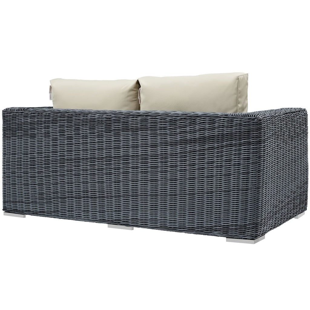 Summon Outdoor Patio Sunbrella¨ Loveseat by Modway