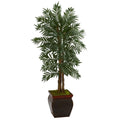 5' Parlor Palm Artificial Tree in Decorative Planter