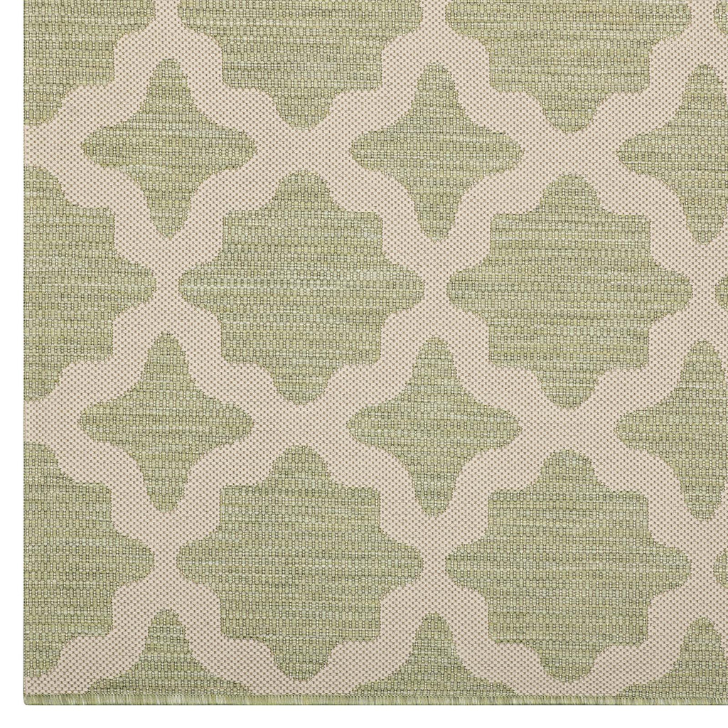 Cerelia Moroccan Trellis Indoor and Outdoor 5x8 Area Rug by Modway