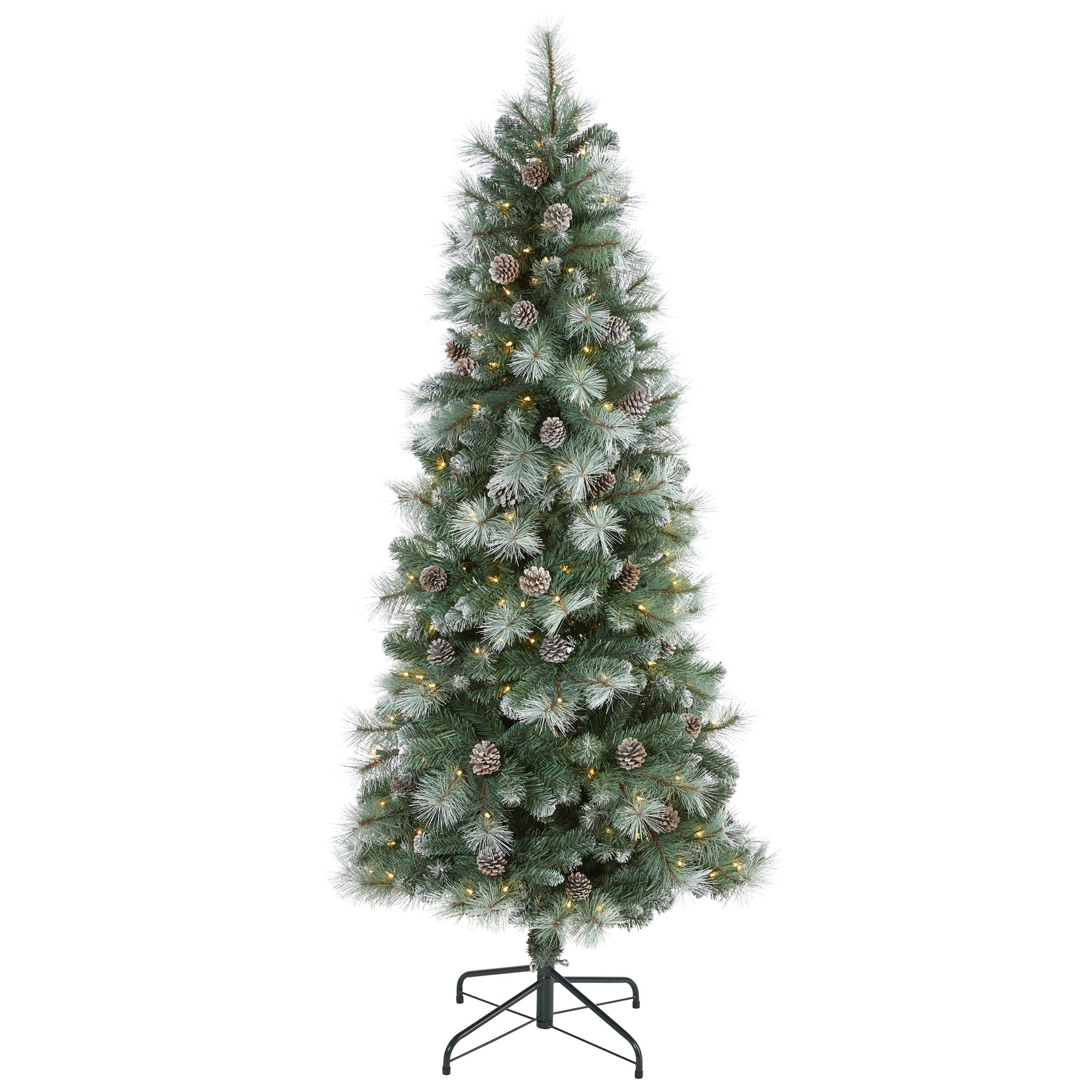 6' Frosted Tip British Columbia Mountain Pine Artificial Christmas Tree