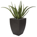 31"  Aloe Artificial Plant in Black Planter