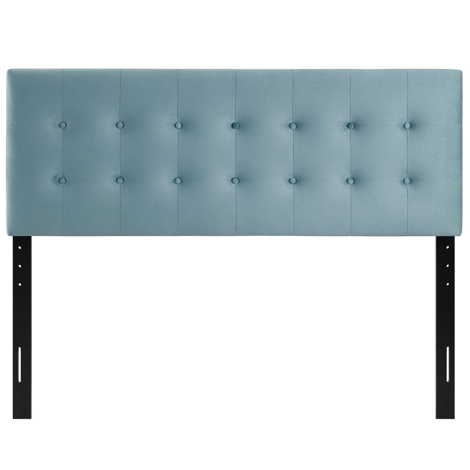 Emily Biscuit Tufted Performance Velvet Queen Headboard by Modway
