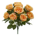 14"  Rose Bush Artificial Flower (Set of 6)