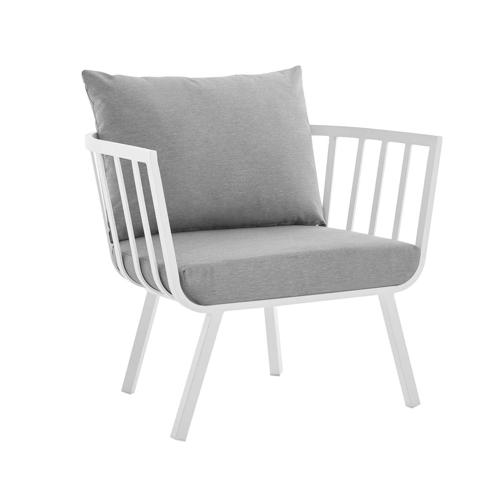 Riverside Outdoor Patio Aluminum Armchair by Modway
