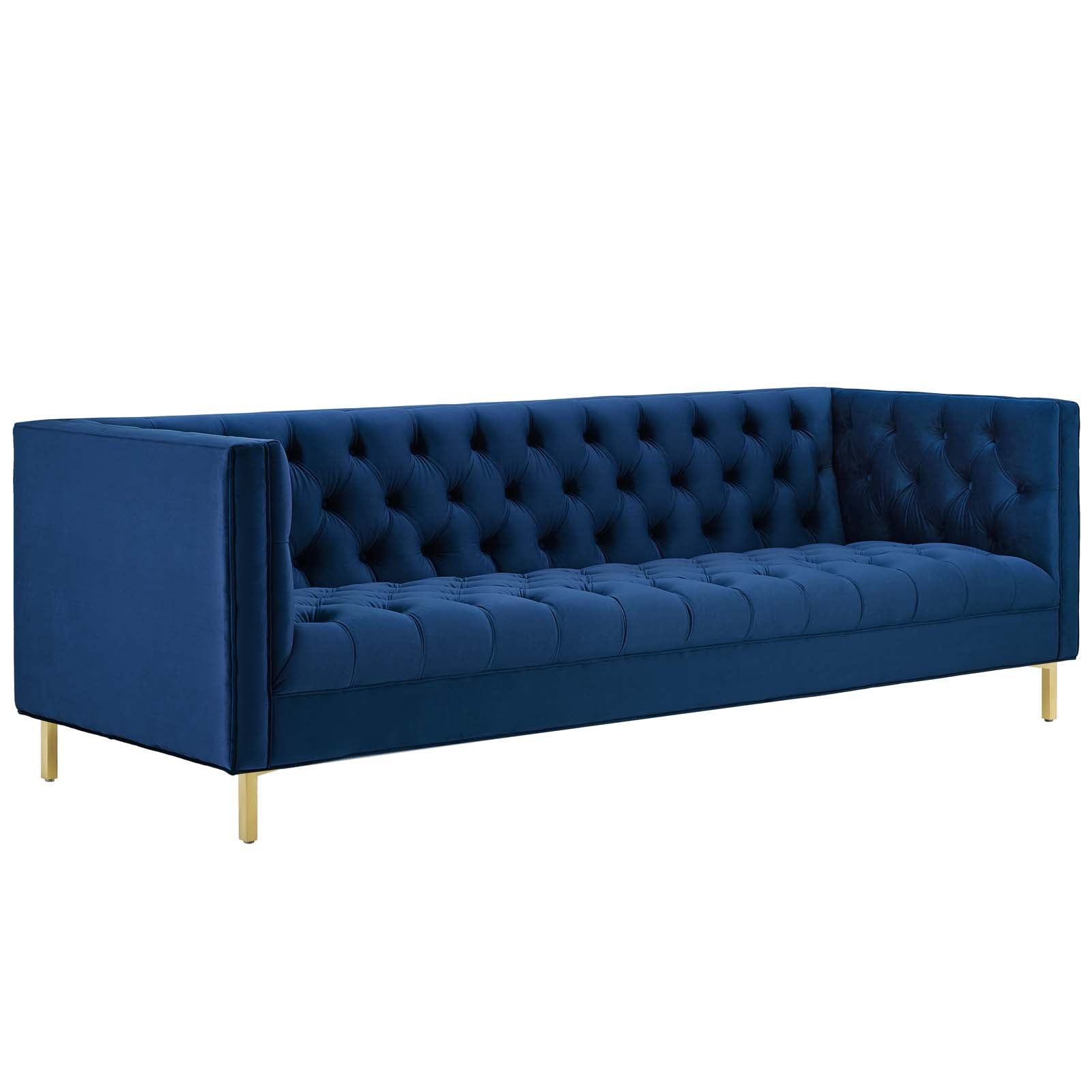 Delight Tufted Button Performance Velvet Sofa by Modway