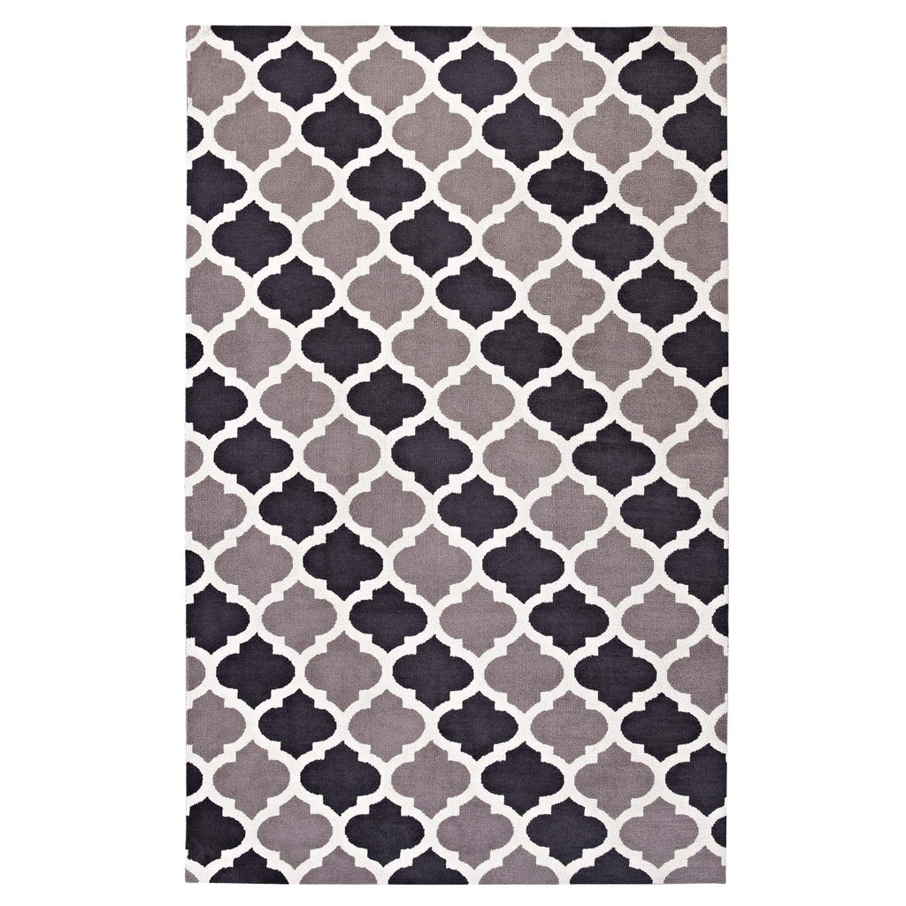 Lida Moroccan Trellis 8x10 Area Rug by Modway