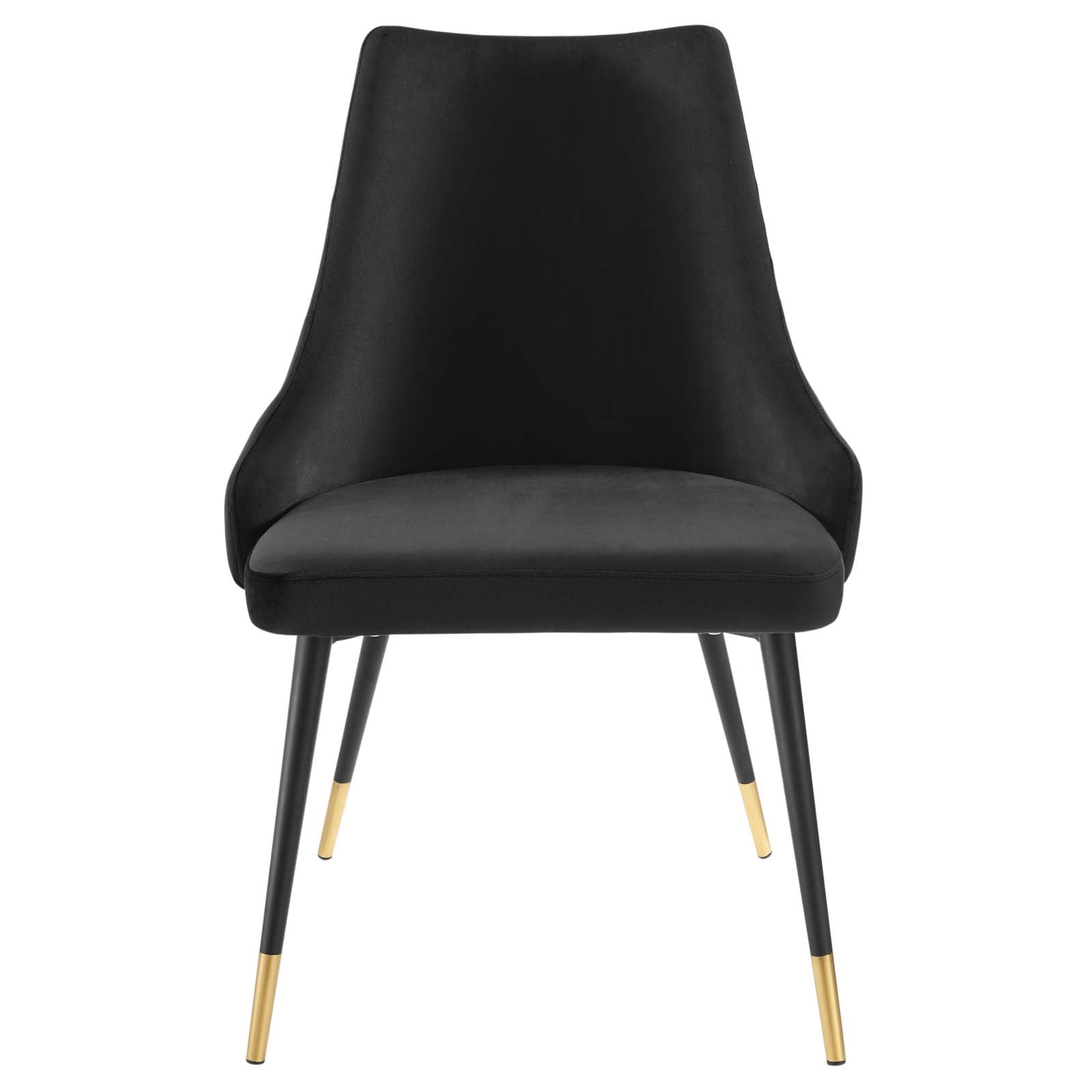 Adorn Performance Velvet Dining Side Chair Set of 2 by Modway