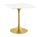 Lippa 28" Square Wood Dining Table by Modway