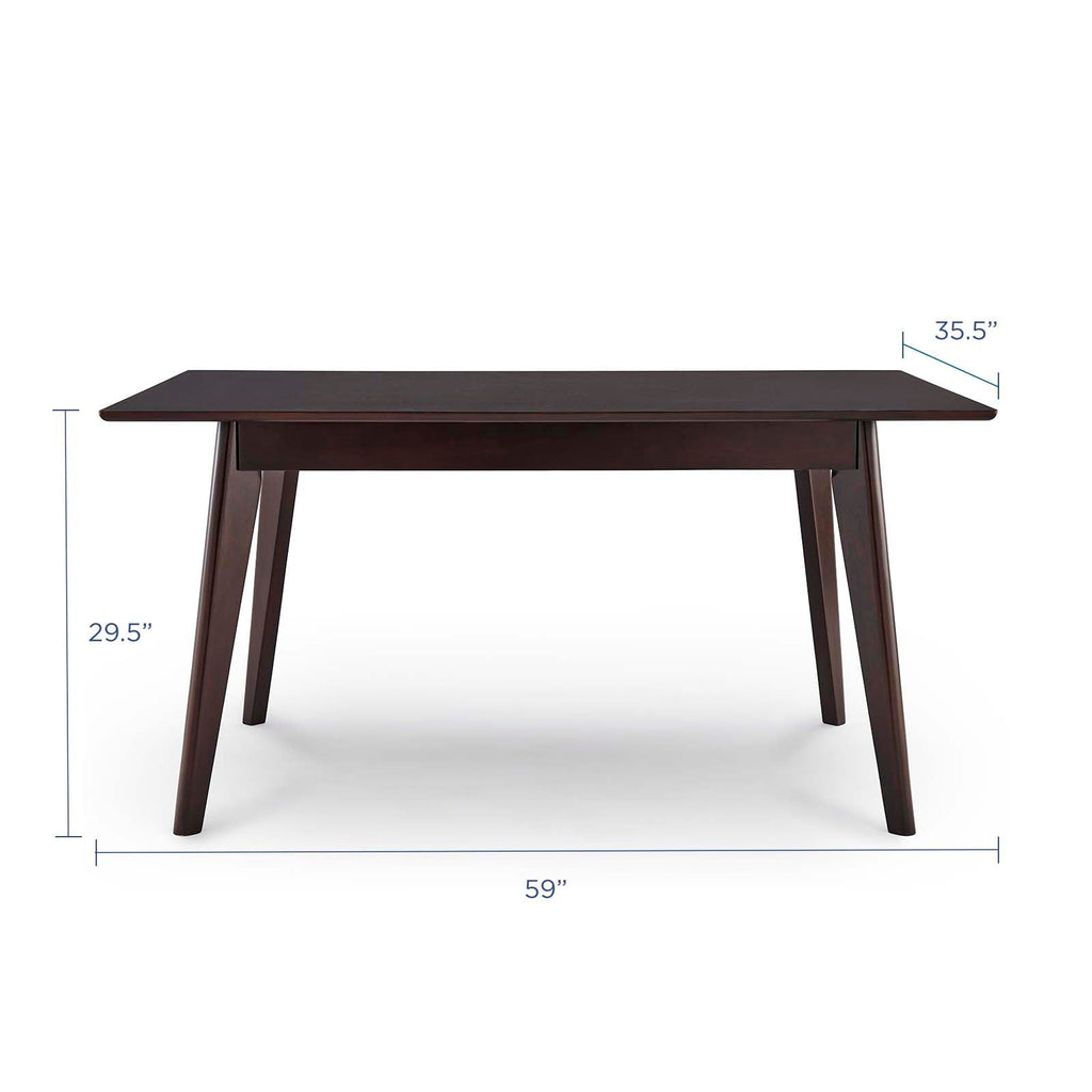Oracle 59" Rectangle Dining Table by Modway