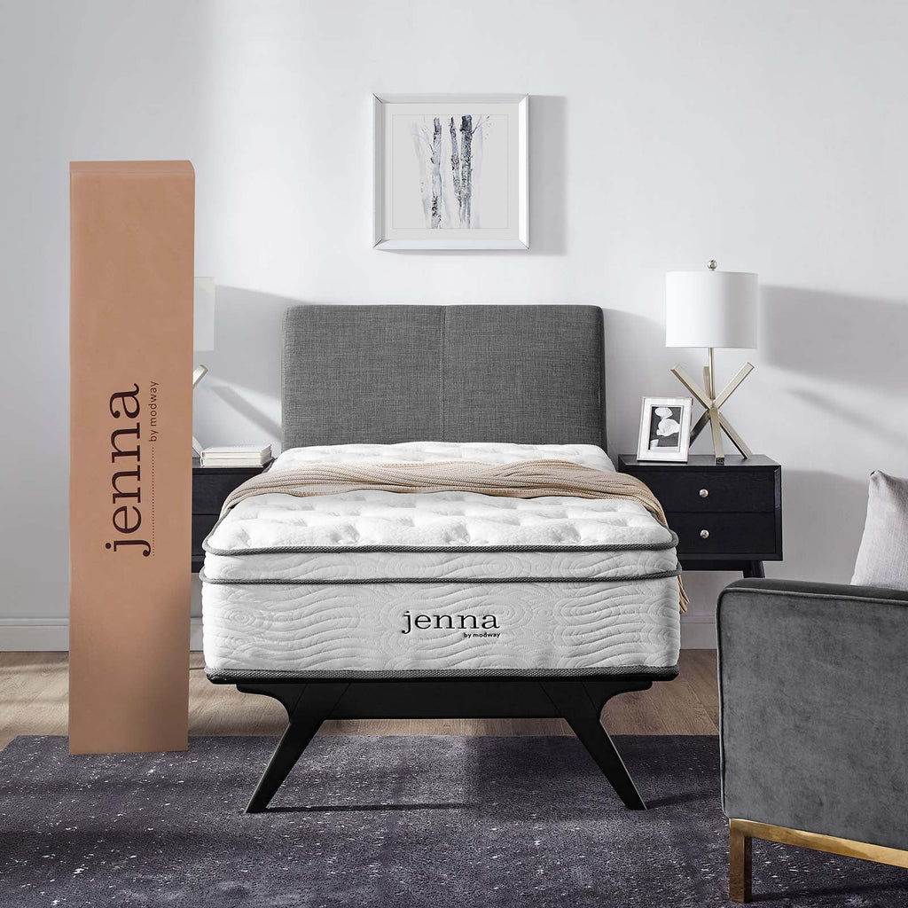 Jenna 10" Innerspring and Foam Twin Mattress by Modway